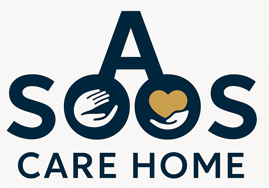 A Soos Care Home logo